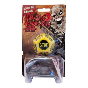 Zombie Dice 3‎ School Bus Expansion Set Pack 131334 New Steve Jackson Games